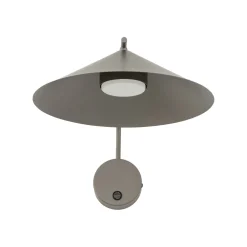 Applique Da Parete-Selezionato da Mazzolaluce Applique a braccio lungo marrone orientabile con interruttore per illuminazione tavolo