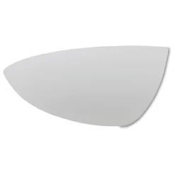 Applique Da Parete-Selezionato da Mazzolaluce Applique angolare di gesso ceramico bianco