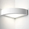 Applique Da Parete-Selezionato da Mazzolaluce Applique angolare gesso ceramica 12w 4000k bianco
