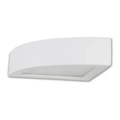 Applique Da Parete-Selezionato da Mazzolaluce Applique angolare gesso ceramica 12w 4000k bianco