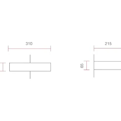 Applique Da Parete-Selezionato da Mazzolaluce Applique angolare led 12w 2700k di gesso ceramica bianco