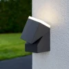 Applique Da Esterno-Selezionato da Mazzolaluce Applique antracite da esterno orientabile led 3000k ip54 anti corrosione