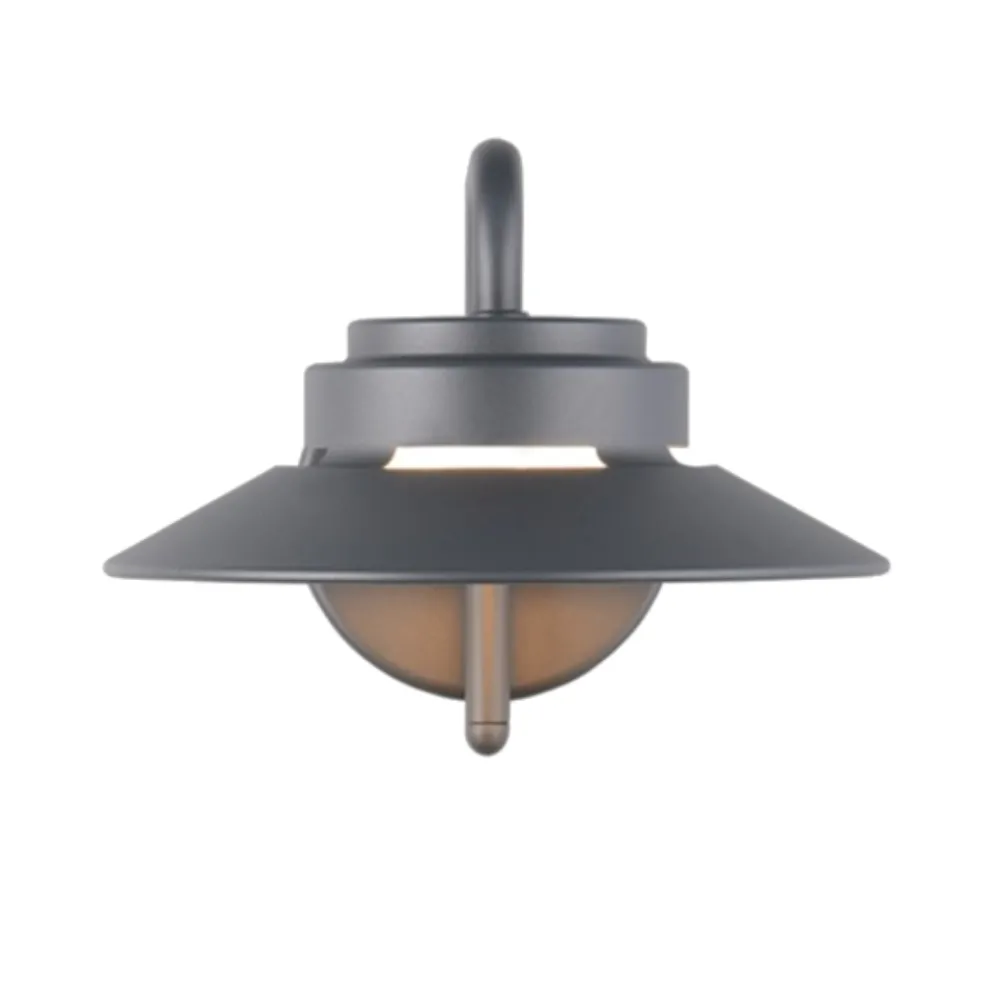 Applique Da Esterno-Selezionato da Mazzolaluce Applique antracite per esterno facciate terrazze alluminio ip44