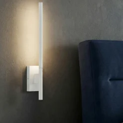 Applique Camera Da Letto-Selezionato da Mazzolaluce Applique bacchetta bianca led 3000k per comodino camera da letto moderna