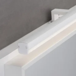Applique Da Bagno-Selezionato da Mazzolaluce Applique bagni bianco per specchio fissaggio clip 18w 3000k