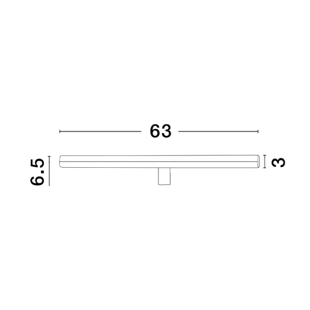 Applique Da Bagno-Selezionato da Mazzolaluce Applique bagni bianco per specchio fissaggio clip 18w 3000k