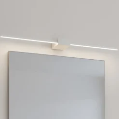 Applique Da Bagno-Ideal Lux Applique bagno bianca led 13w theo ap d075