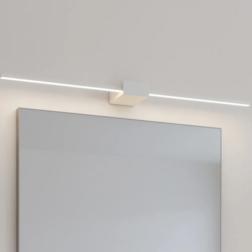 Applique Da Bagno-Ideal Lux Applique bagno bianca led 13w theo ap d075