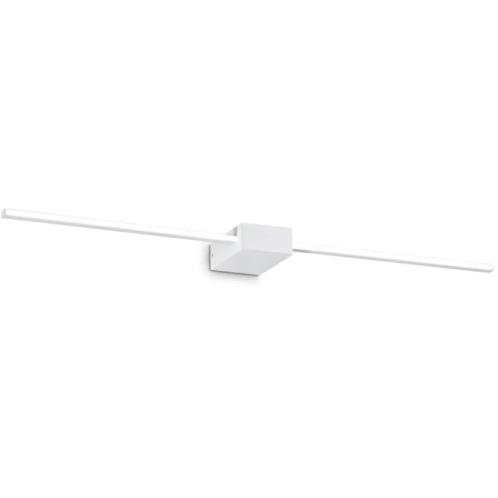 Applique Da Bagno-Ideal Lux Applique bagno bianca led 13w theo ap d075