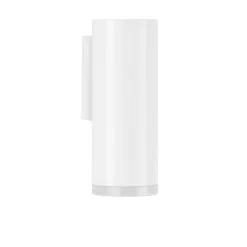 Applique Da Bagno-Selezionato da Mazzolaluce Applique bianca da bagno moderno design cilindro ip44