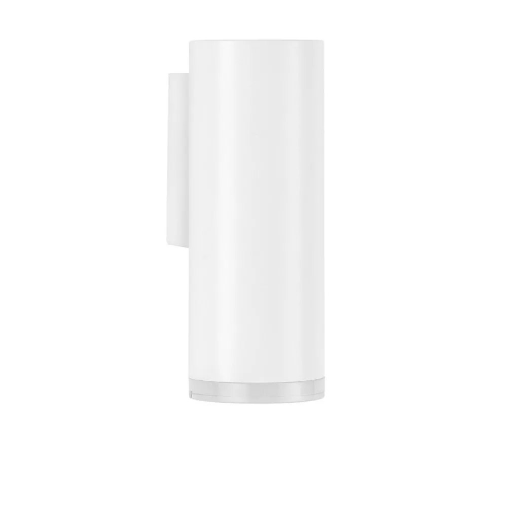 Applique Da Bagno-Selezionato da Mazzolaluce Applique bianca da bagno moderno design cilindro ip44