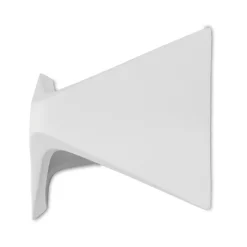 Applique Da Parete-Selezionato da Mazzolaluce Applique bianca di gesso ceramico moderna