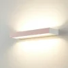 Applique Da Parete-Selezionato da Mazzolaluce Applique bianca led 40w cct 2700k-3000k-4000k dimmerabile moderna