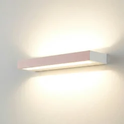 Applique Da Parete-Selezionato da Mazzolaluce Applique bianca led 40w cct 2700k-3000k-4000k dimmerabile moderna