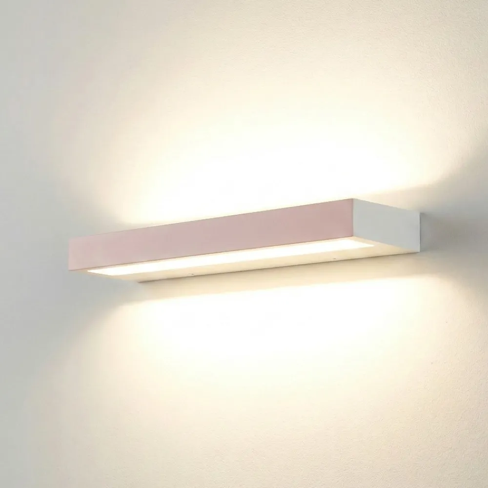 Applique Da Parete-Selezionato da Mazzolaluce Applique bianca led 40w cct 2700k-3000k-4000k dimmerabile moderna
