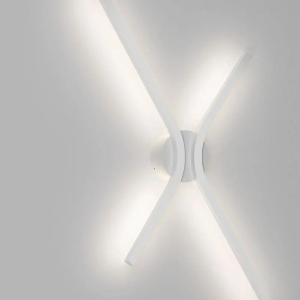 Applique Da Parete-Selezionato da Mazzolaluce Applique bianca parete led cct design moderno minimalista