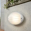 Applique Da Esterno-Selezionato da Mazzolaluce Applique bianca per esterni design ovale led 7w 4000k ip65