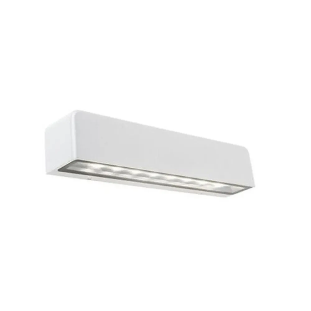Applique Da Esterno-Selezionato da Mazzolaluce Applique bianca per esterno design rettangolare led 9w 4000k