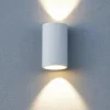 Applique Da Esterno-Selezionato da Mazzolaluce Applique bianca per esterno led 12w 4000k biemissione ip54