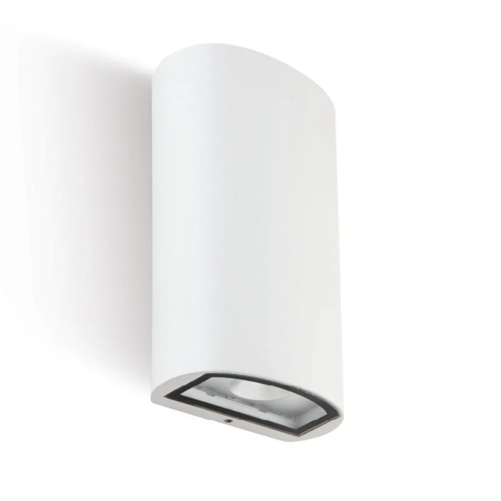 Applique Da Esterno-Selezionato da Mazzolaluce Applique bianca per esterno moderno led 12w 3000k ip54