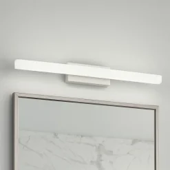Applique Da Bagno-Selezionato da Mazzolaluce Applique bianca per specchio bagno moderno led 12w