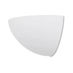 Applique Da Parete-Selezionato da Mazzolaluce Applique bianco angolare da parete in gesso