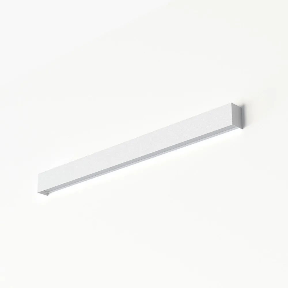 Applique Da Parete-Selezionato da Mazzolaluce Applique bianco 92cm rettangolare led 16w 3000k