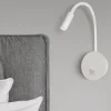 Applique Camera Da Letto-Selezionato da Mazzolaluce Applique bianco comodino orientabile per camera da letto led 3w 3000k