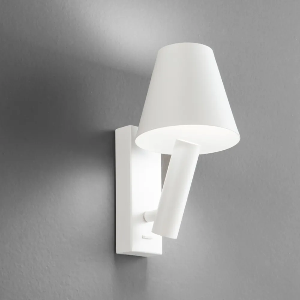 Applique Da Parete-Perenz Illuminazione Applique bianco da comodino per camera da letto reverse perenz