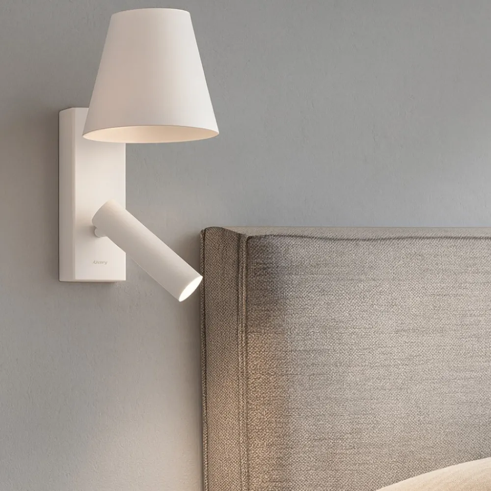 Applique Da Parete-Perenz Illuminazione Applique bianco da comodino per camera da letto reverse perenz