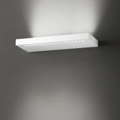 Applique Da Parete-Perenz Illuminazione Applique bianco da parete led 22w 3000k biemissione moderna bed perenz