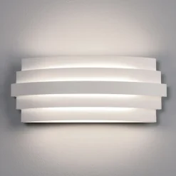Applique Da Parete-Selezionato da Mazzolaluce Applique bianco design moderno led 22w 3000k