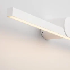 Applique Da Bagno-Selezionato da Mazzolaluce Applique bianco design squadrato per specchio da bagno