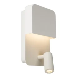 Applique Camera Da Letto-Selezionato da Mazzolaluce Applique bianco due luci per comodino camera da letto presa usb