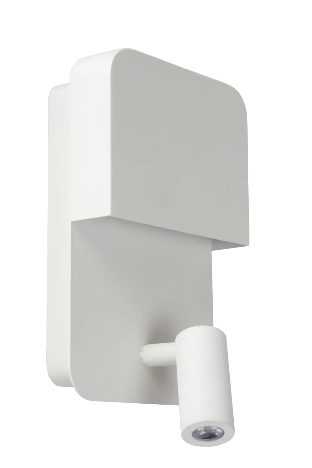 Applique Camera Da Letto-Selezionato da Mazzolaluce Applique bianco due luci per comodino camera da letto presa usb