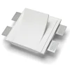 Applique Da Parete-Selezionato da Mazzolaluce Applique bianco gesso led 9w 4000k lampada da incasso