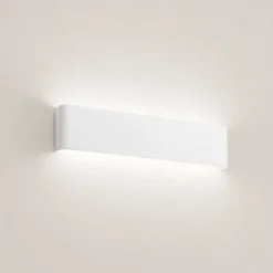Applique Da Parete-Perenz Illuminazione Applique bianco led 12w 3000k moderna way