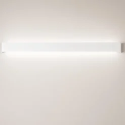 Applique Da Parete-Perenz Illuminazione Applique bianco lungo 110cm moderna led 36w 3000k way perenz