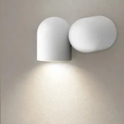 Applique Da Parete-Selezionato da Mazzolaluce Applique bianco moderna luce orientabile per interni