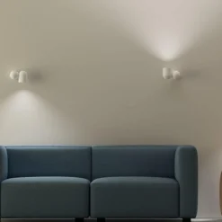 Applique Da Parete-Selezionato da Mazzolaluce Applique bianco moderna luce orientabile per interni