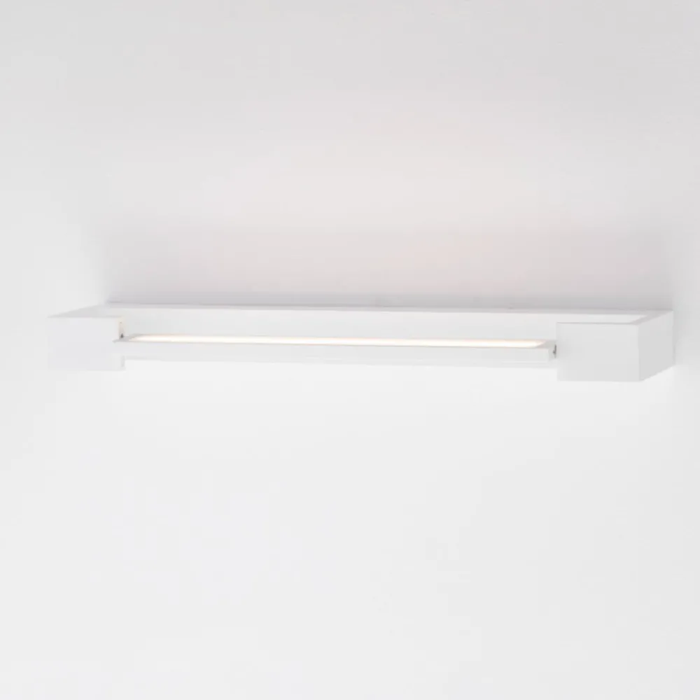 Applique Da Bagno-Selezionato da Mazzolaluce Applique bianco orientabile per specchio da bagno led 12w 3000k