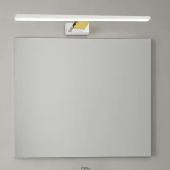 Applique Da Bagno-Selezionato da Mazzolaluce Applique bianco oro per specchio bagno 14w 4000k fp