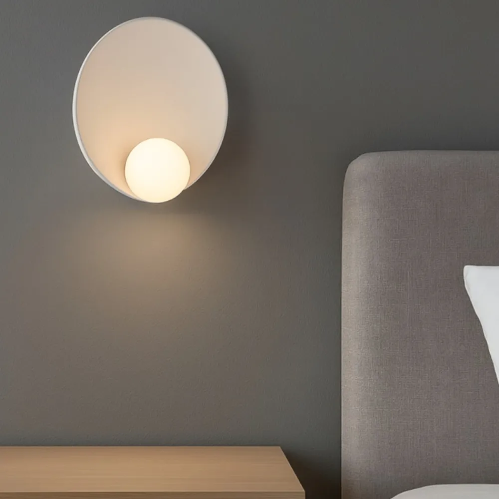 Applique Camera Da Letto-Selezionato da Mazzolaluce Applique bianco per camera da letto design moderna