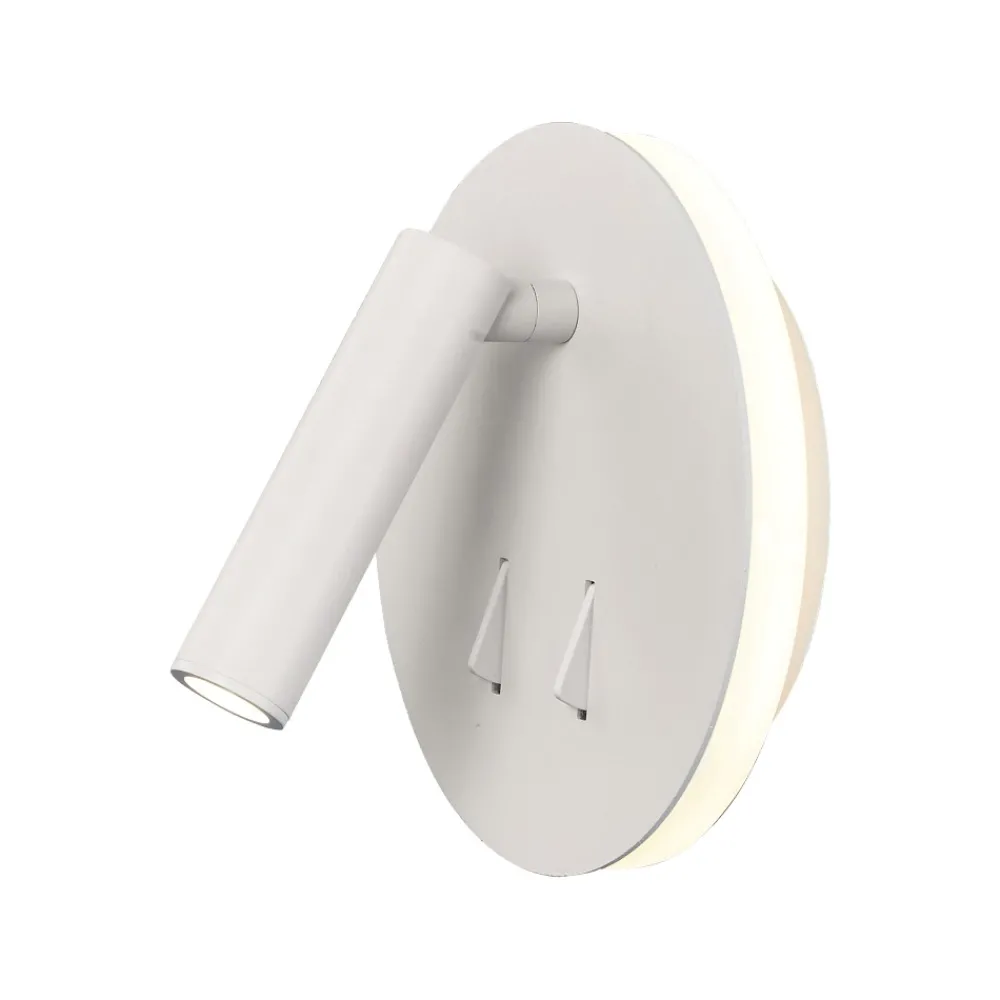 Applique Camera Da Letto-Selezionato da Mazzolaluce Applique bianco per comodini camera da letto moderna 2 luci