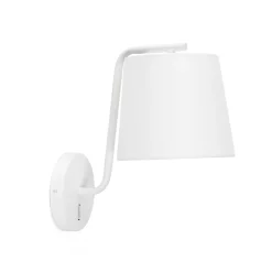 Applique Camera Da Letto-Selezionato da Mazzolaluce Applique bianco per comodino camera da letto interruttore paralume bianco