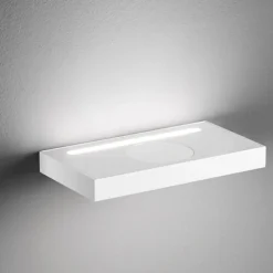 Applique Camera Da Letto-Perenz Illuminazione Applique bianco per comodino carica batterie wireless e porta usb