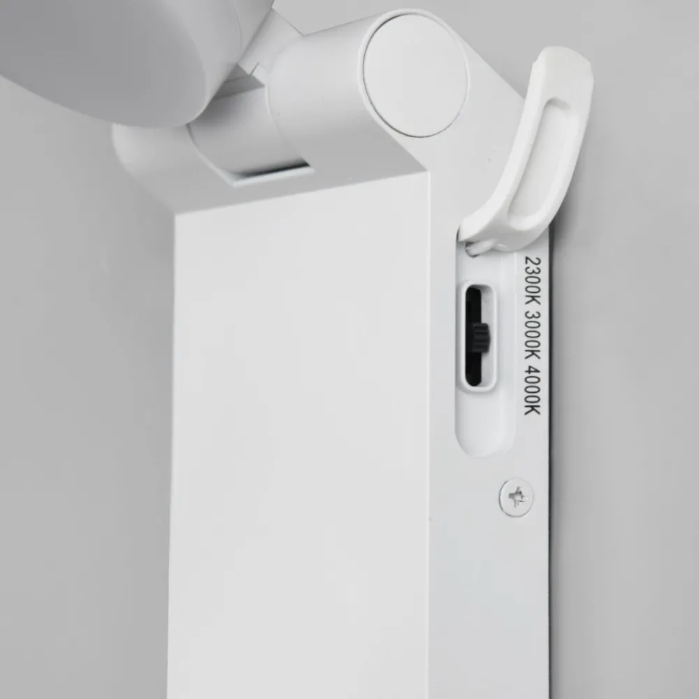 Applique Da Esterno-Selezionato da Mazzolaluce Applique bianco per esterni orientabile led 7w 2300k 3000k 4000k