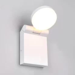 Applique Da Esterno-Selezionato da Mazzolaluce Applique bianco per esterni orientabile led 7w 2300k 3000k 4000k