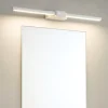 Applique Da Bagno-Perenz Illuminazione Applique bianco per specchio 12w 3000k 64cm line