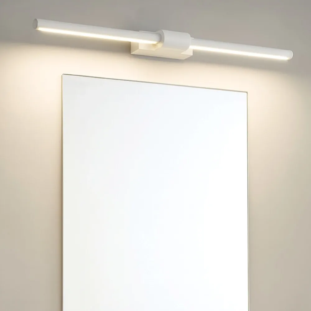 Applique Da Bagno-Perenz Illuminazione Applique bianco per specchio 12w 3000k 64cm line
